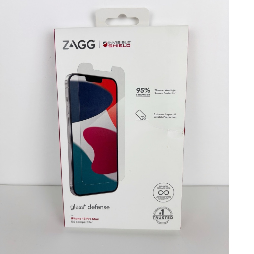 ZAGG Invisible Shield Glass Defense screen protector IPhone 13 Pro Max